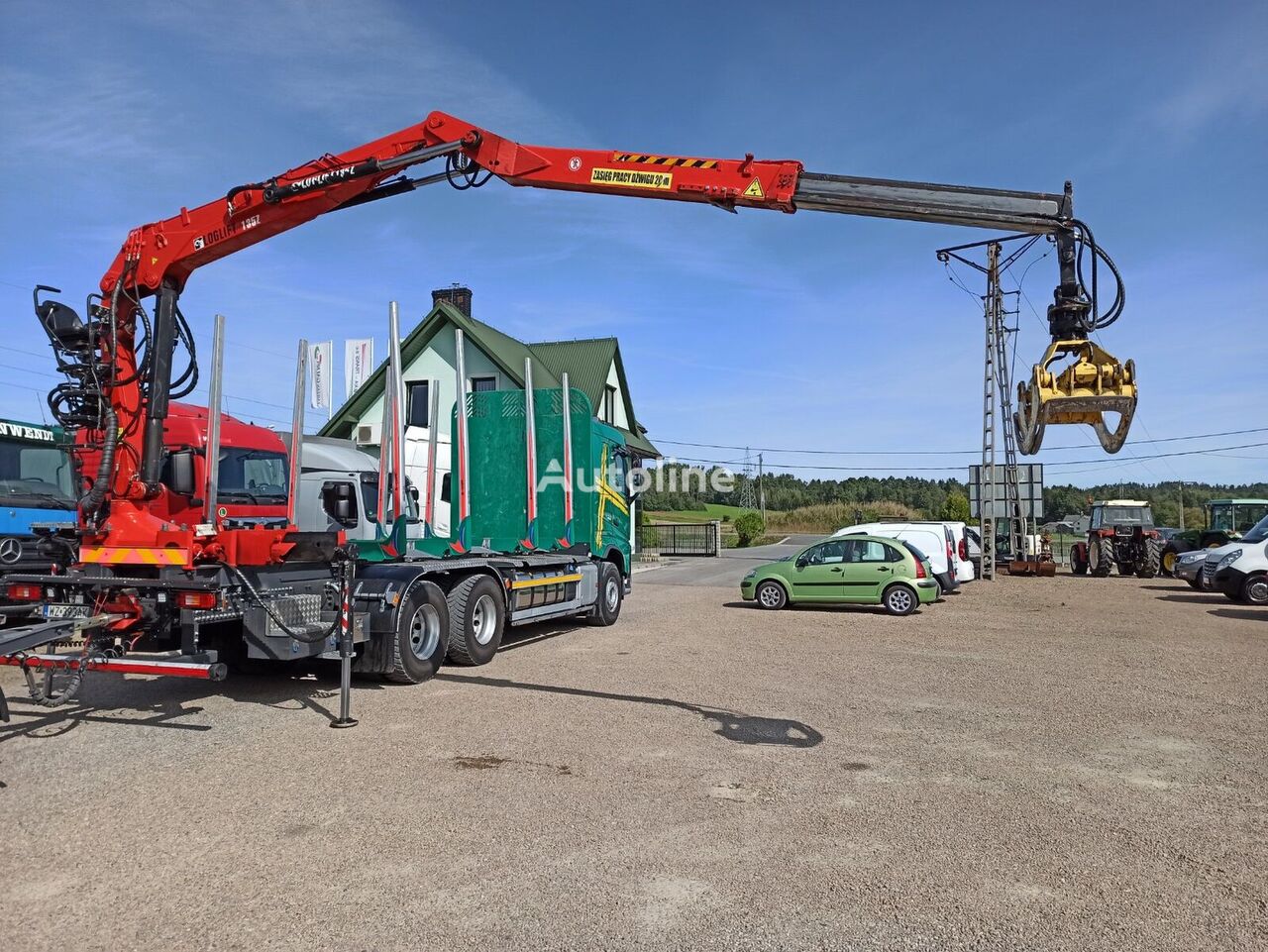 Grua auxiliar LOGLIFT 135 Z a venda Polónia Jordanów ZW23450