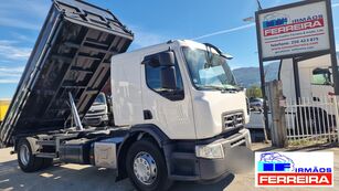 camião basculante Renault D19 basculante trilateral nova /2014