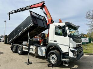 camião basculante Volvo FMX 420 6X4 TIPPER + CRANE PALFINGER PK 19.001 SLD - *308.000km*