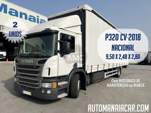 camião com lona deslizante Scania P320 EURO6 4X2 NACIONAL 2018 229.000KM