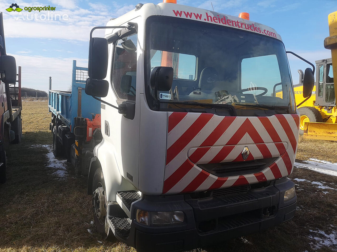 camião de caixa aberta Renault 220 DCI