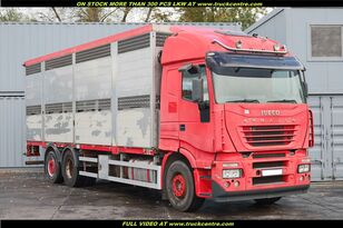 camião de transporte de cavalos IVECO STRALIS 260, 6x2, BDF, ANIMAL TRANSPORTATION