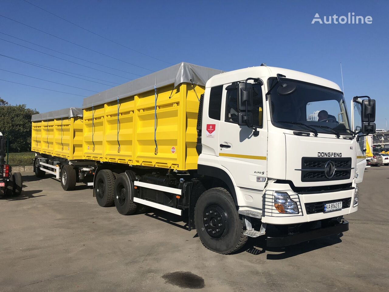 camião de transporte de cereais Dongfeng DFH 3330 (6x4) novo