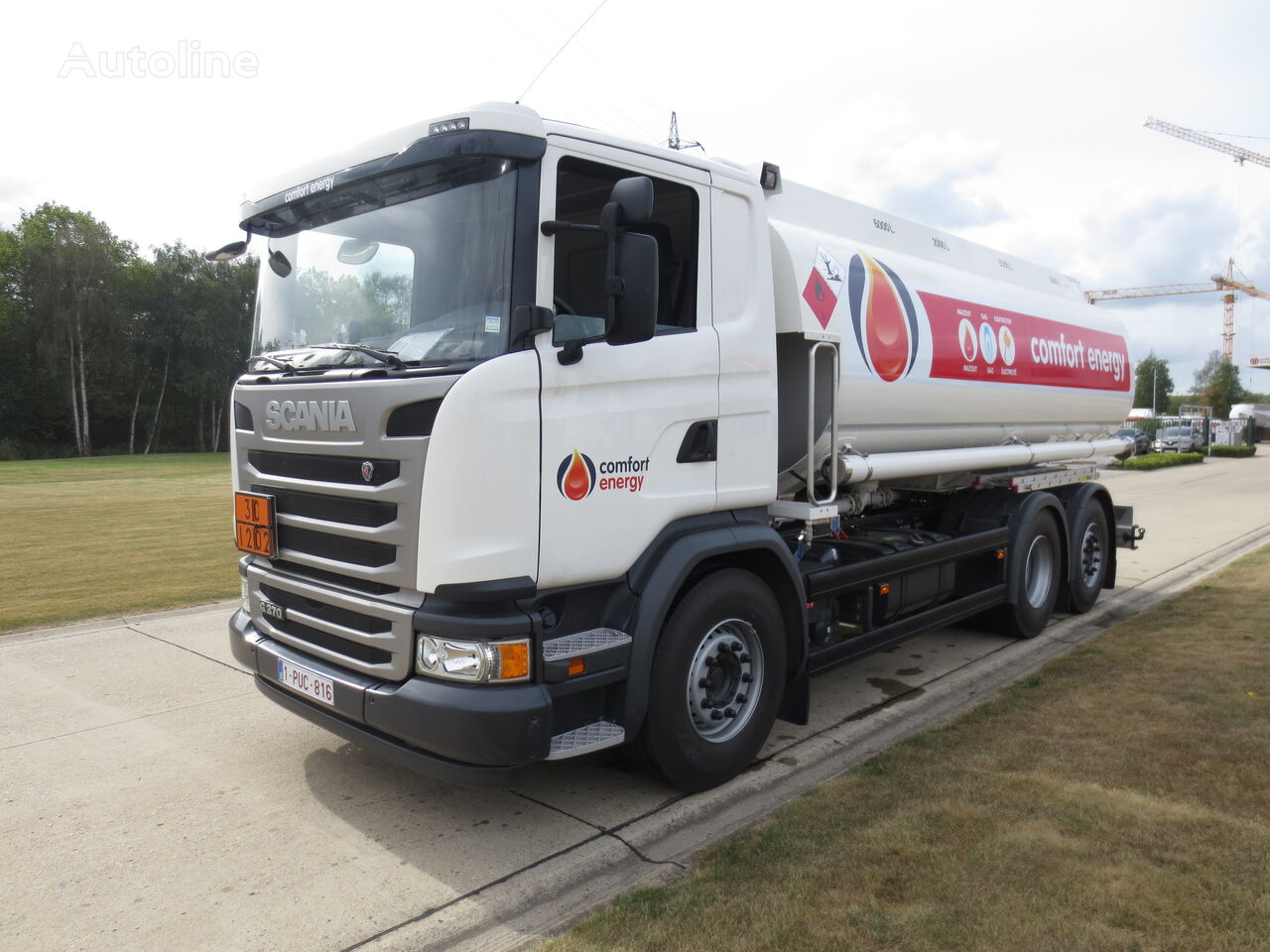 camião de transporte de combustivel Scania G370
