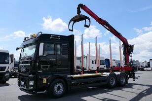 camião de transporte de madeira MAN TGX 33. 640 / 6x4 / DO DRZEWA / EPSILON Q 150 / DO LASU / 2018 R