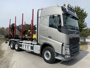 camião de transporte de madeira Volvo FH 540 Globetrotter 6x4