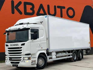 camião frigorífico Scania G 450 6x2*4 RETARDER / THERMOKING CO2 / BOX L=8468 mm