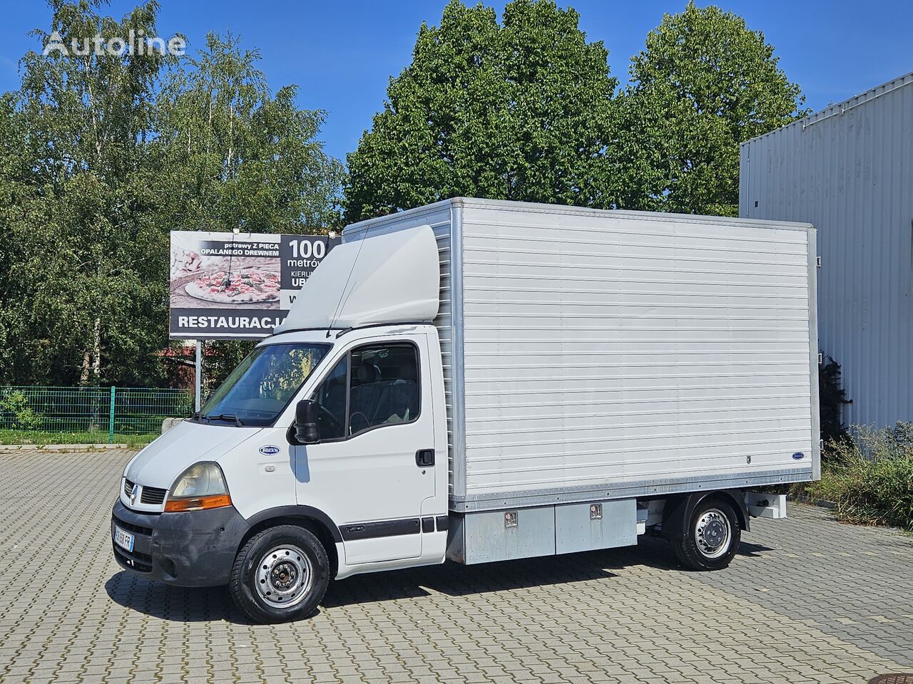 camião furgão Renault Master 140 DCI Kontener 4.20 M Stan* BDB *