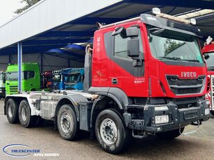 camião polibenne IVECO Trakker 500 137.100 km, Retarder, Steel springs, Euro 6