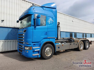 camião polibenne Scania R 730 LB6x4HNB EEV HIAB Multilift X 21Z56