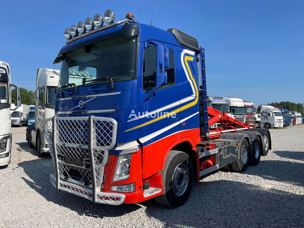 camião polibenne Volvo FH 540 / 8x4 / JOAB KOUKKU / EURO 6 / TULOSSA