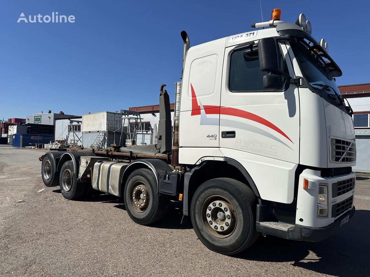 camião polibenne Volvo FH12