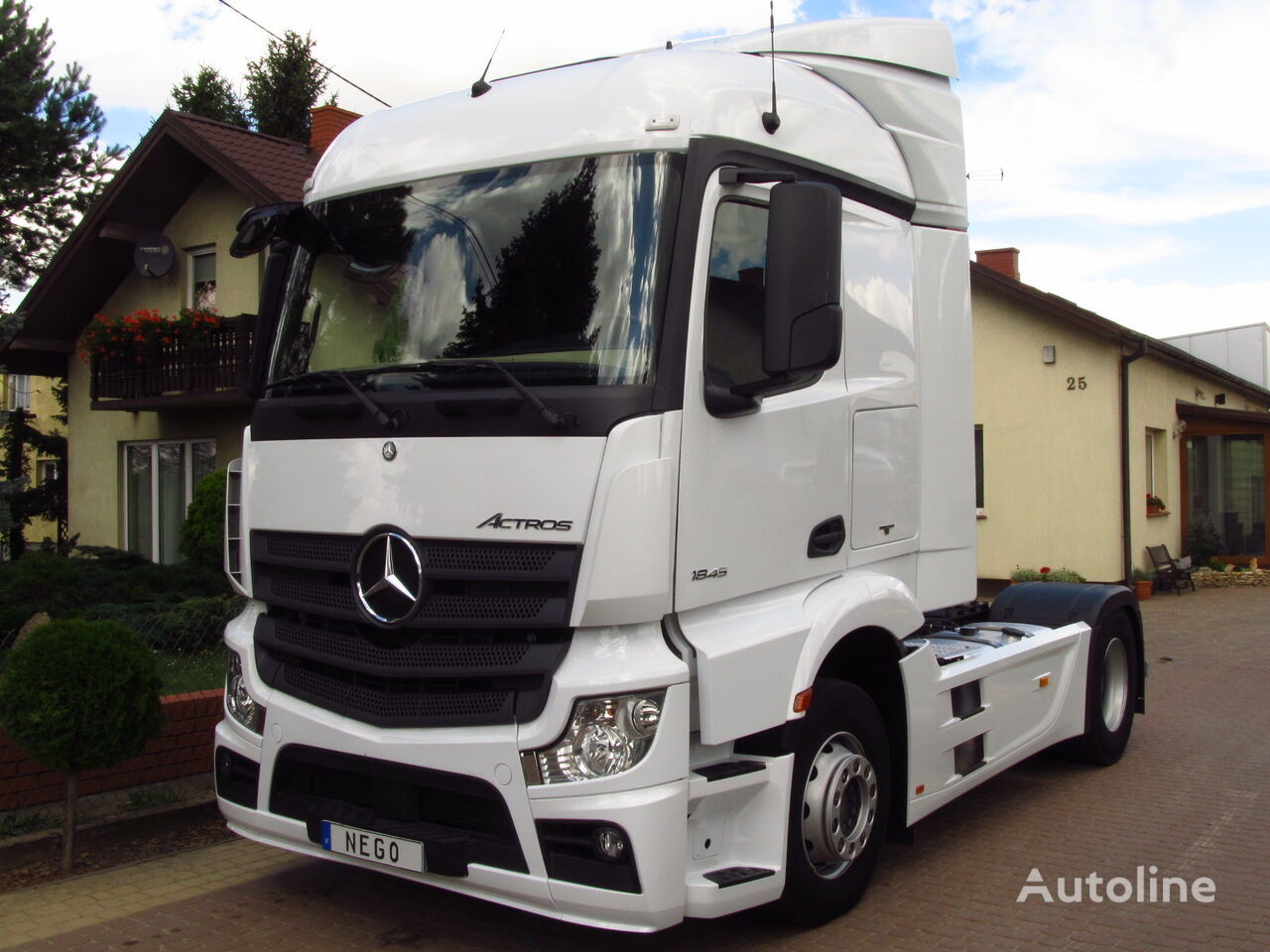 camião tractor Mercedes-Benz ACTROS 1845 EURO-6 MP4 STREAM SPACE *2014*