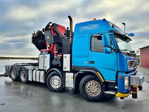 camião tractor Volvo FM440 *8x4 *PALFINGER PK 150002 +fly JIB + WINCH *VIDEO