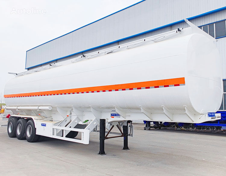 cisterna de transporte de combustíveis TITAN 3 Axle 45000 L Fuel Tanker Trailer for Sale in Saudi Arabi novo