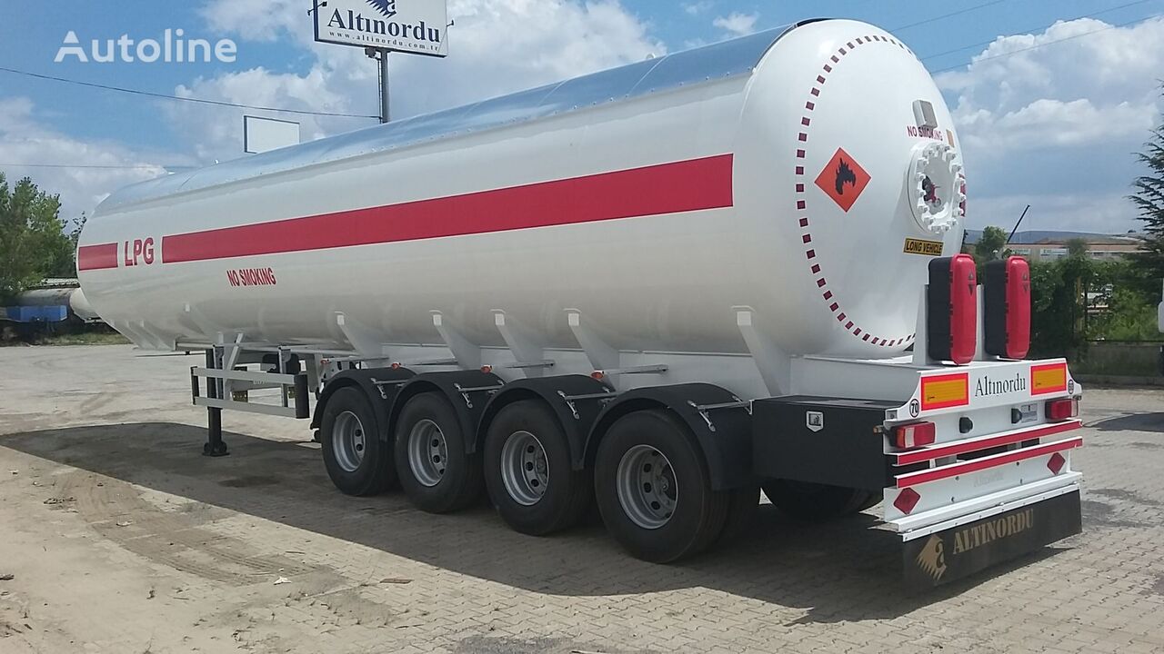 cisterna para gás Altinordu PRODUCER SINCE 1972, 4 AXLE, 16 TYERS, 60 M3 LPG/GPL/GAS TRANSPO novo