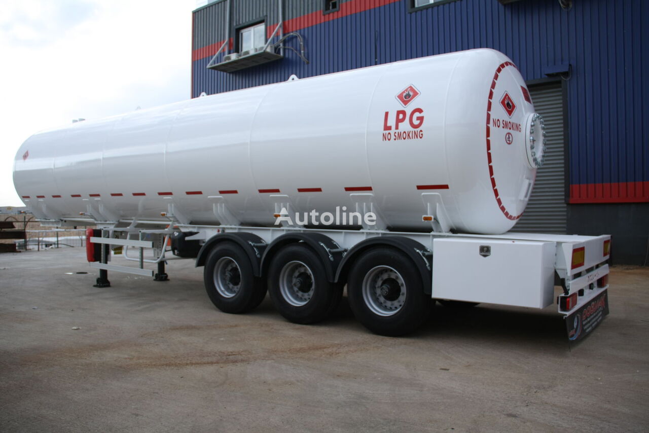 cisterna para gás Doğumak LPG SEMI-TRAILER WITH ADR APPROVED gaz tankeri römork novo