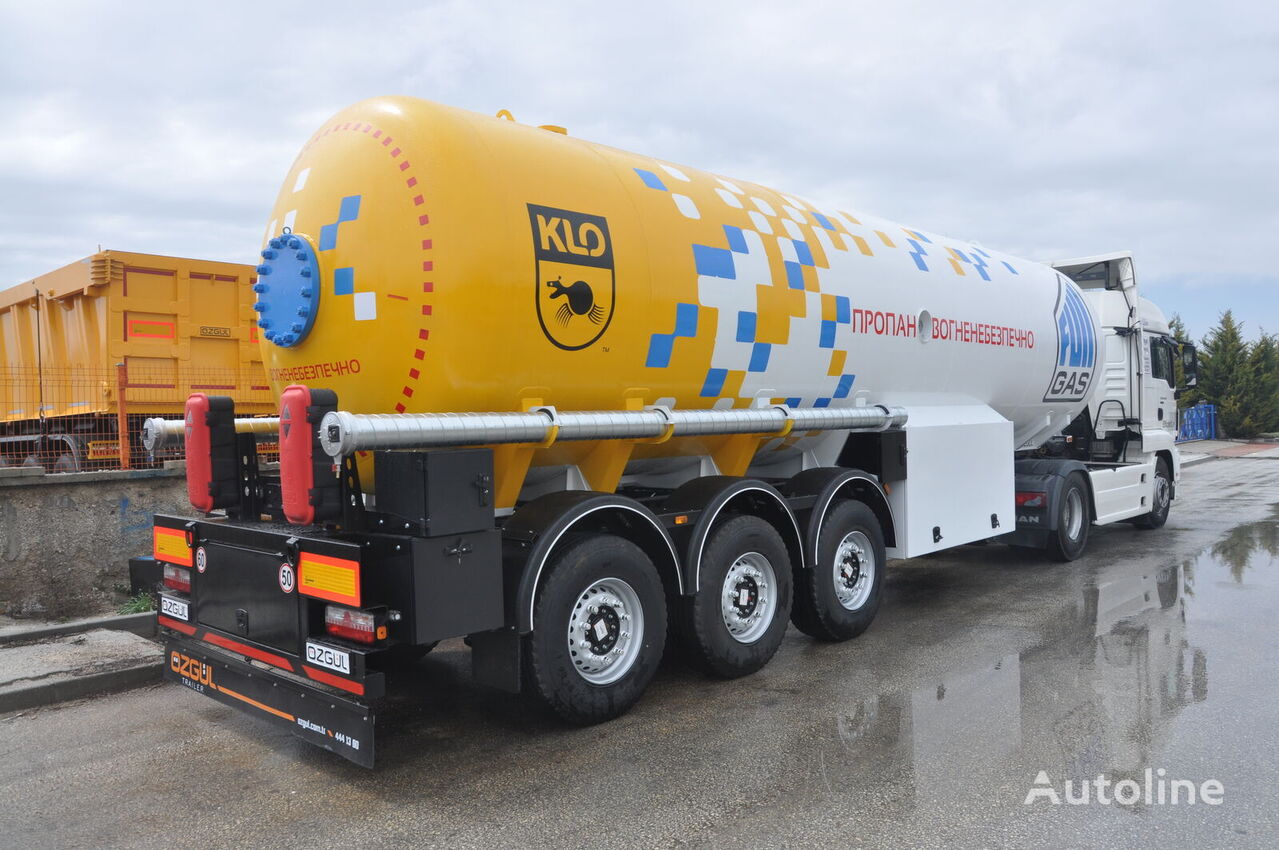 cisterna para gás Özgül GAS TANKER SEMI TRAILER novo