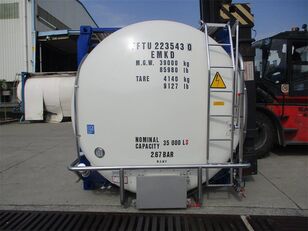 contentor-cisterna 20 pés FFT 24-005 35000L - 20FT SWAP TANK - IMO4-L4BN BAFFLES novo