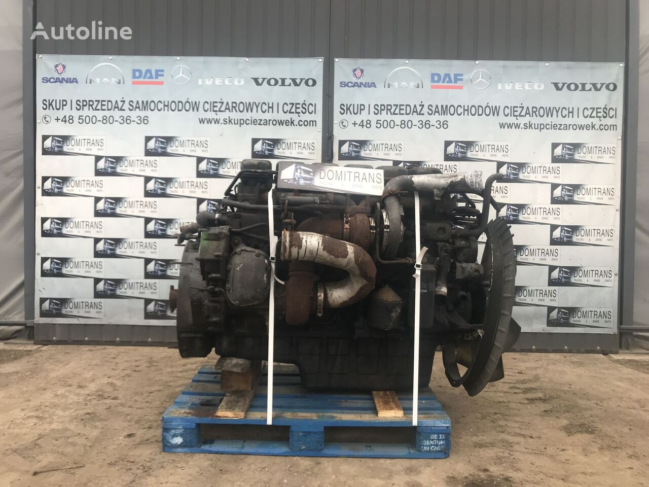 motor Scania 420 DT1208 para camião tractor