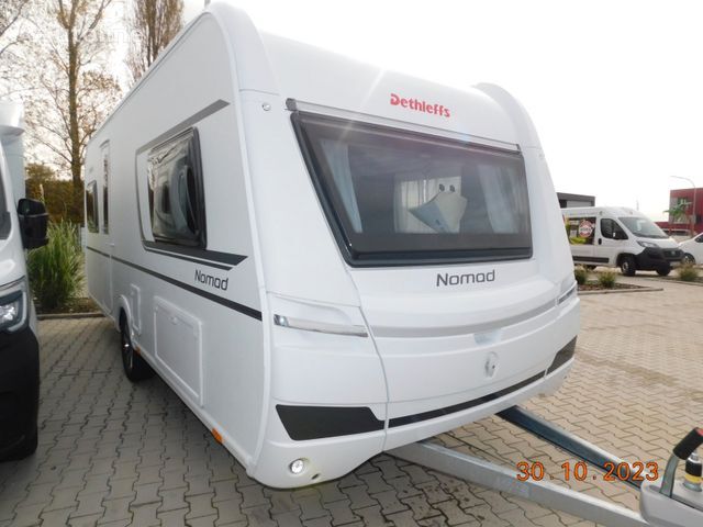 Reboque de caravana Dethleffs Nomad 510 ER 90 Jahre Paket