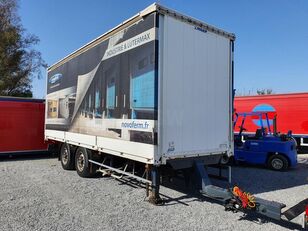 reboque de toldo LeciTrailer Semitautliner 2 ejes centrales