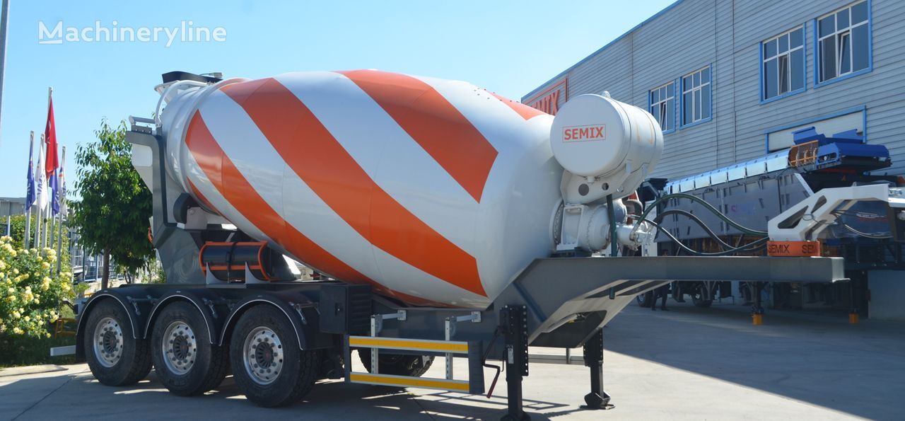 semi-reboque betoneira Semix Semi Trailer Concrete Mixer novo