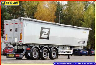 semi-reboque de transporte de cereais Zasław 50 m³ - 6.190 kg LighT tipping semi-trailer 2 x GRAIN HOLE READY novo