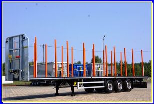 semi-reboque de transporte de madeira Zasław 13.60 m - HolzAuflieger mit Boden fur 20 Rungen - SOFORT !! novo