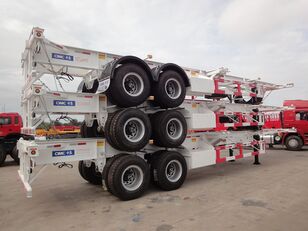 semi-reboque porta-contentores 40 feet 45 feet 20 feet 3 axles container skeleton semitrailer novo