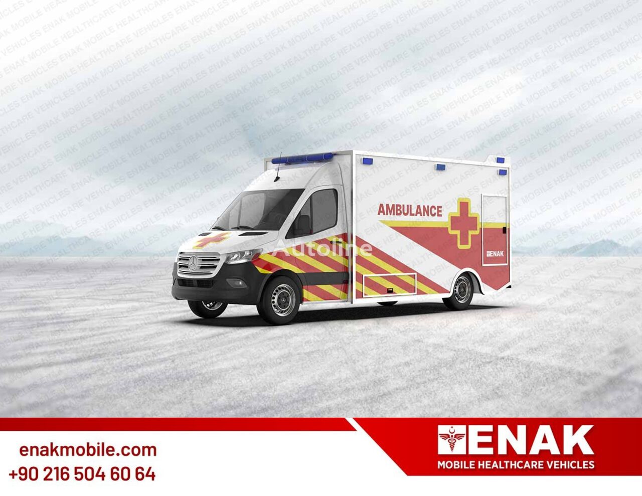 ambulância Mercedes-Benz Box Ambulance novo