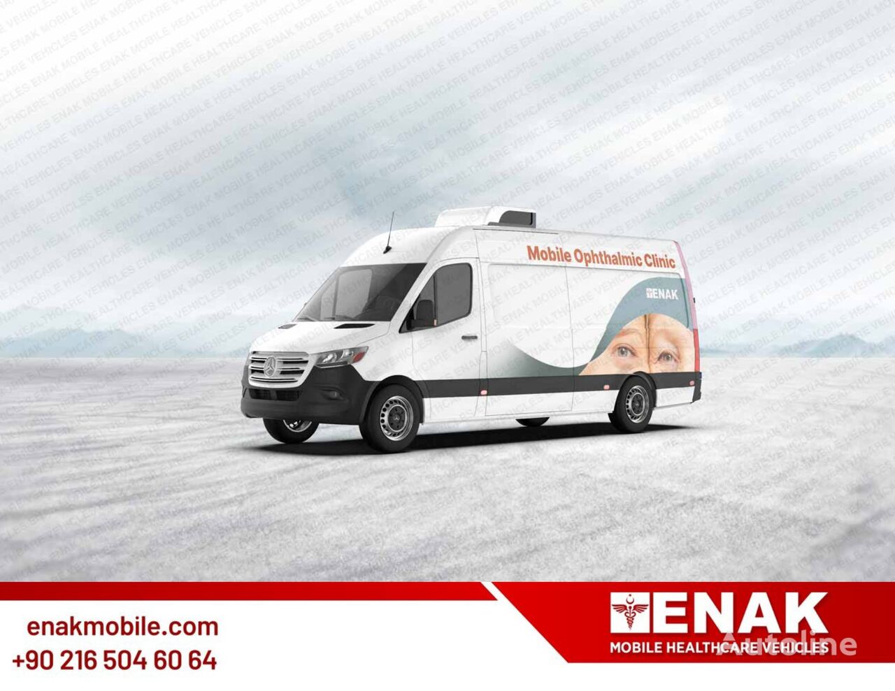 ambulância Mercedes-Benz Mobile Clinic Ophthalmic Vehicle novo