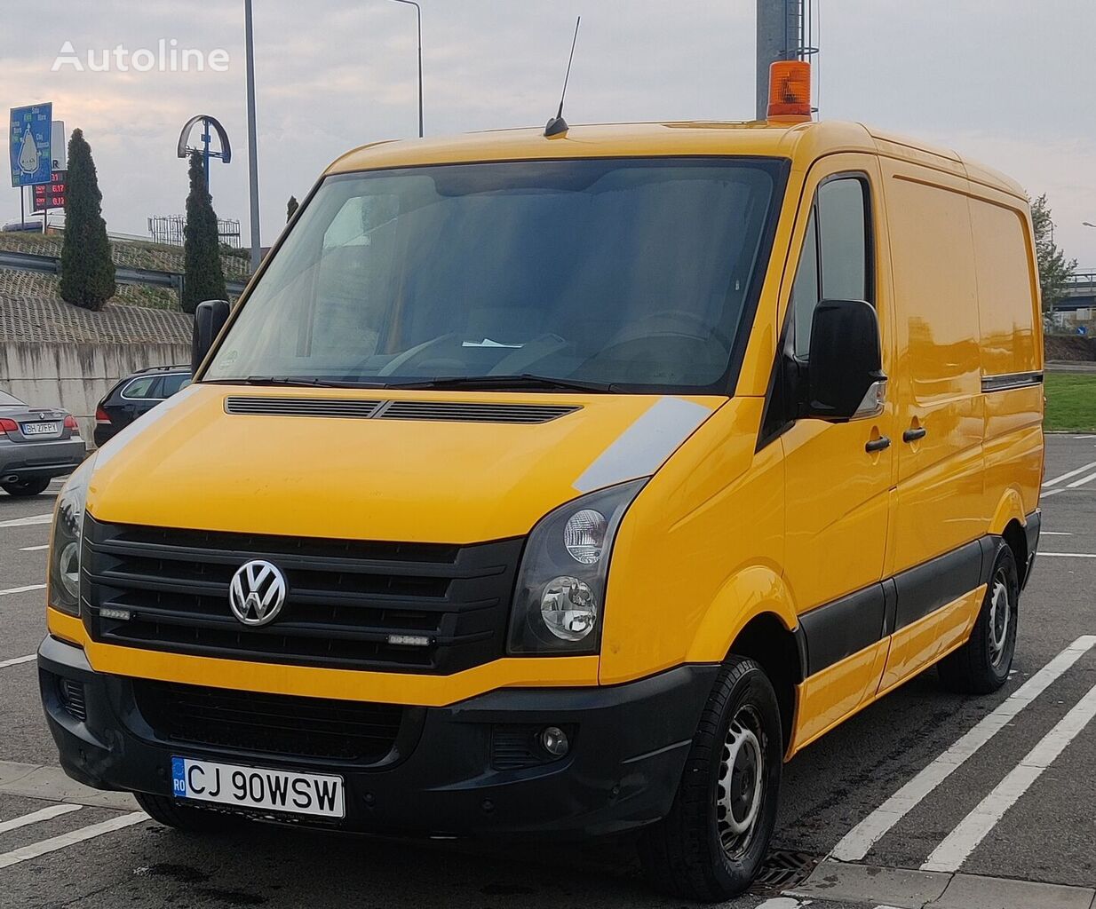 camião de limpeza e desobstrução de fossas Volkswagen Crafter